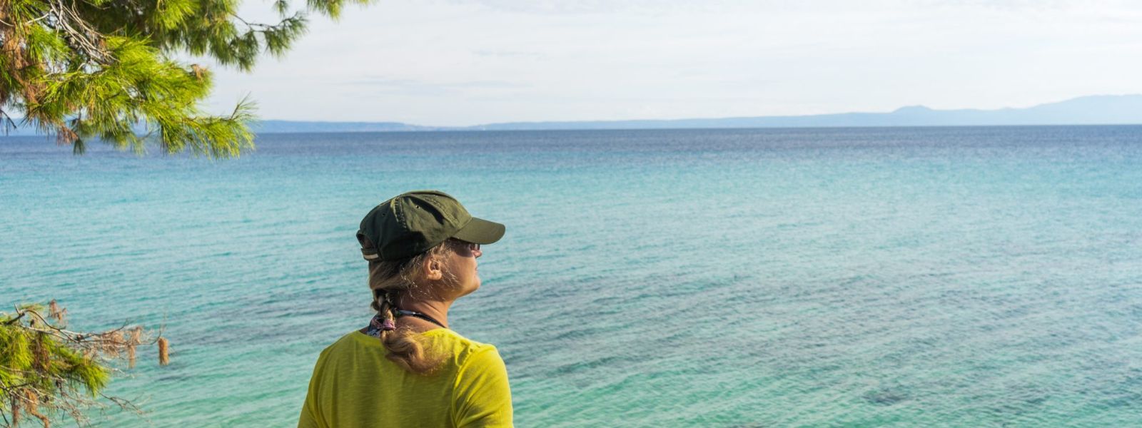 Walking in Halkidiki, Greece